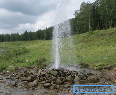 Was ist die analyse von wasser aus dem brunnen