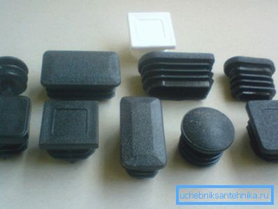 Sortiment von Kunststoffstopfen