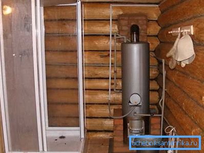 Baddusche mit Baddusche mit