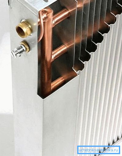 Bimetall-Design für die Raumheizung Bimetall-Design für die Raumheizung