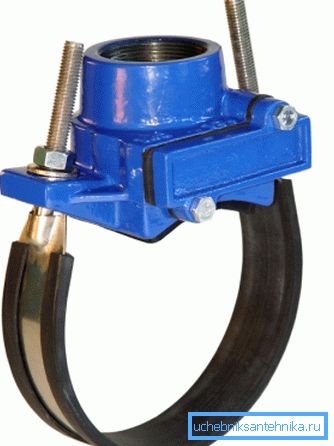 Schnellspanner für die Reparatur von Wasserleitungen an der Sommerhütte