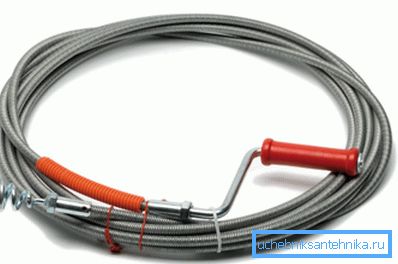 Flexibles Sanitärkabel für den Haushalt. Flexibles Sanitärkabel für den Haushalt.