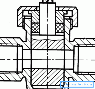 Kranzeichnung mit zylindrischer Verriegelung Kranzeichnung mit zylindrischer Verriegelung