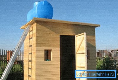 Beheizte Country-Dusche Beheizte Country-Dusche