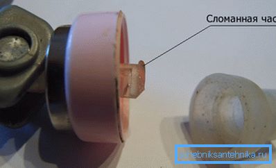 Verformung des Klemmteils Verformung des Klemmteils