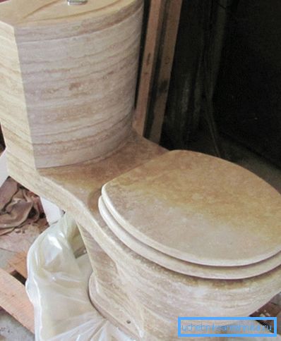 Für die Herstellung der Toilette können sehr exotische Materialien verwendet werden. Für die Herstellung der Toilette können sehr exotische Materialien verwendet werden.