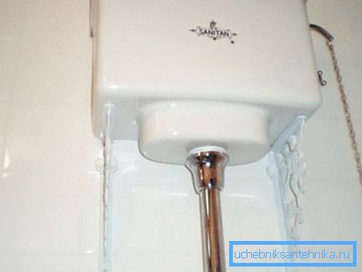 Für eine Zisterne wird ein spezielles Spülrohr benötigt. Für eine Zisterne wird ein spezielles Spülrohr benötigt.