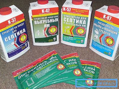 Bakterien für Klärgruben und Klärgruben