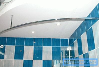 Bogen für Duschvorhang aus Edelstahl Bogen für Duschvorhang aus Edelstahl
