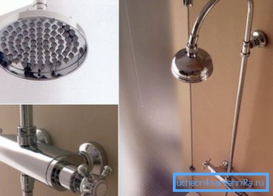 Brausehalter mit 2-Ventilmischer Brausehalter mit 2-Ventilmischer