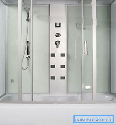 Duschkabinen mit Acrylbadewanne 170x90 - eine der geräumigsten Duschkabinen mit Acrylbadewanne 170x90 - eine der geräumigsten