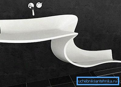 Exklusive Waschbecken im Waschbecken Exklusive Waschbecken im Waschbecken