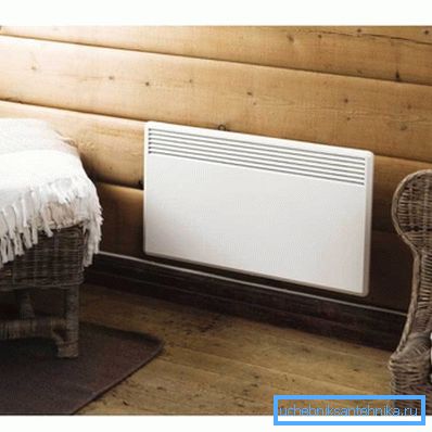 Konvektionsart der elektrischen Wand. Konvektionsart der elektrischen Wand.