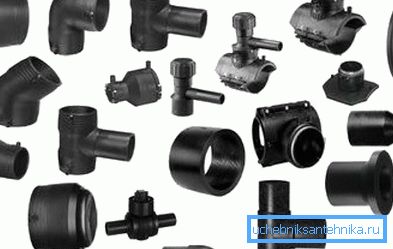 2723 Elektrogeschweißte Kupplungen für Polyethylenrohre im Sortiment