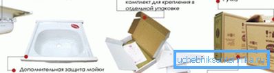 Emaillierte Spüle mit Montagewinkeln enthalten. Emaillierte Spüle mit Montagewinkeln enthalten.