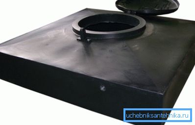 Schwarz lackierter Behälter Schwarz lackierter Behälter