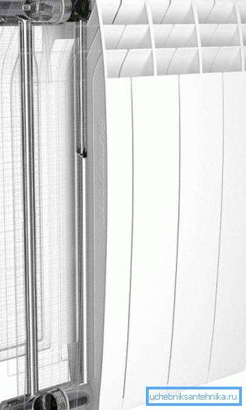 Wenn Sie Heizungsheizkörper wählen, die für ein Apartment besser geeignet sind, ist der Hersteller nicht so wichtig wie die Bauart. Wählen Sie Bimetallprodukte. Alle Produkte dieser Gruppe sind zuverlässig