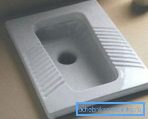 Es gibt auch eine Toilettenspülung