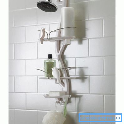 Ästhetischer Duschorganisator Ästhetischer Duschorganisator