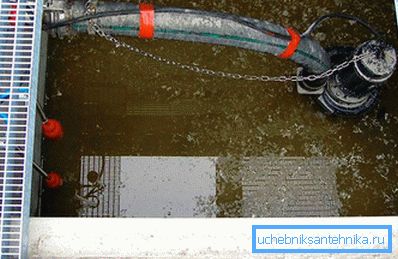 2764 Kotpumpe in der Grube