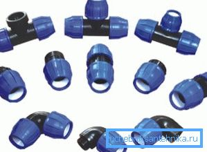 Die Anschlüsse für HDPE-Rohre sind sehr vielfältig und ermöglichen die Realisierung beliebiger Konstruktionslösungen. Die Anschlüsse für HDPE-Rohre sind sehr vielfältig und ermöglichen die Realisierung beliebiger Konstruktionslösungen.