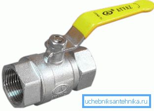 3271 Foto des Gaskugelhahns