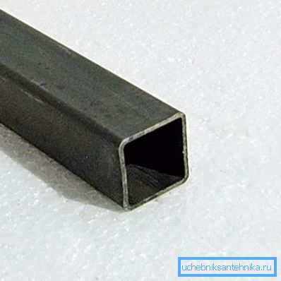 Fototube mit quadratischem Querschnitt Fototube mit quadratischem Querschnitt