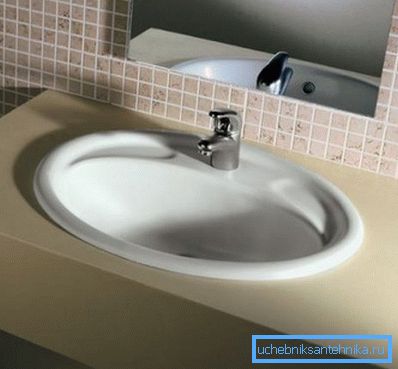Fotos von eingebauten Waschbecken. Fotos von eingebauten Waschbecken.