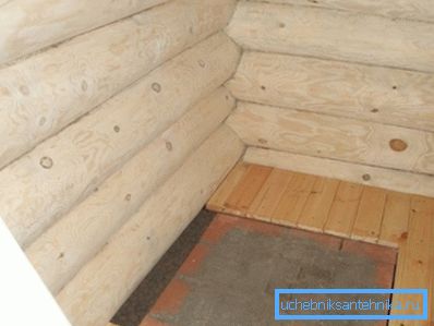 Das Fundament unter dem Ofen Das Fundament unter dem Ofen