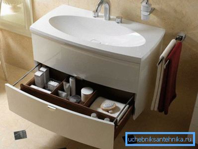 Die funktionale Lösung für das Waschbecken im Bad. Die funktionale Lösung für das Waschbecken im Bad.