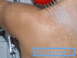 Hydromassage der Rückenzone Hydromassage der Rückenzone