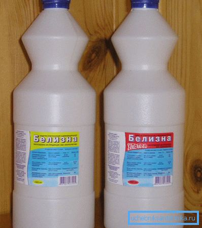 Natriumhypochlorit in der Zusammensetzung Natriumhypochlorit in der Zusammensetzung