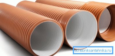 PVC-Wellrohr PVC-Wellrohr