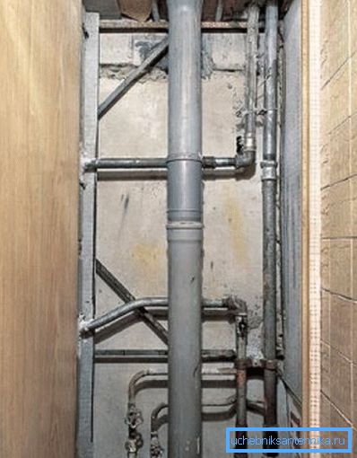 Gebrauchsfertiges Abwassersystem. Gebrauchsfertiges Abwassersystem.