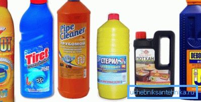 Chemie für die Kanalreinigung Chemie für die Kanalreinigung
