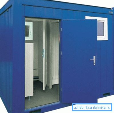 Hozblok aus dem Warencontainer. Hozblok aus dem Warencontainer.