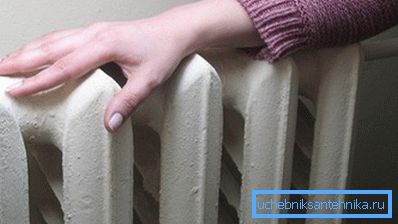 Für den SNiP-Befehl muss die Maximaltemperatur streng begrenzt werden.