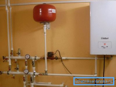 Verwendung eines elektrischen Heizkessels Verwendung eines elektrischen Heizkessels