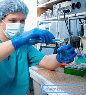 Forschungsprobe im Labor Forschungsprobe im Labor