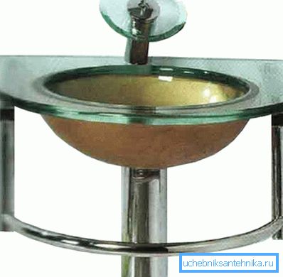Ein Produkt aus farbigem Glas. Ein Produkt aus farbigem Glas.