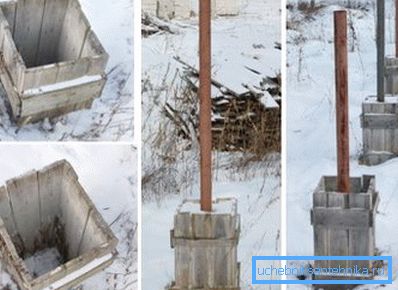 Herstellung von Betonsäulen basierend auf dem verwendeten Material Herstellung von Betonsäulen basierend auf dem verwendeten Material