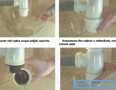 So reinigen Sie die Spüle in der Spüle, die mit einem Flaschensiphon ausgestattet ist So reinigen Sie die Spüle in der Spüle, die mit einem Flaschensiphon ausgestattet ist