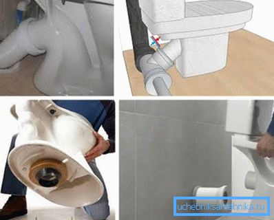 Wie verbinden Sie die Toilette mit eigenen Händen mit dem Abwasser? Wie verbinden Sie die Toilette mit eigenen Händen mit dem Abwasser?