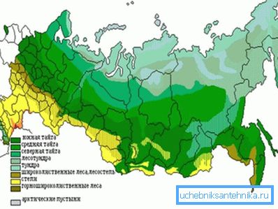 Klimazonen der Russischen Föderation. Klimazonen der Russischen Föderation.
