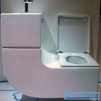 Kombi Santekhpribor - Waschbecken mit Toilette Kombi Santekhpribor - Waschbecken mit Toilette