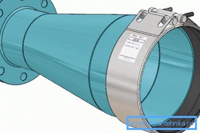 Kombiniertes Modell mit Crimp- und Flanschteil Kombiniertes Modell mit Crimp- und Flanschteil