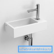 Kompaktes Waschbecken aus Keramik Kompaktes Waschbecken aus Keramik