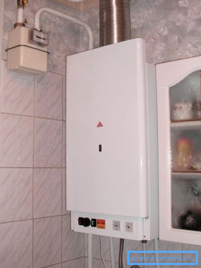 Ein kompakter Gaskessel kann die Standardwohnung gut erwärmen Ein kompakter Gaskessel kann die Standardwohnung gut erwärmen
