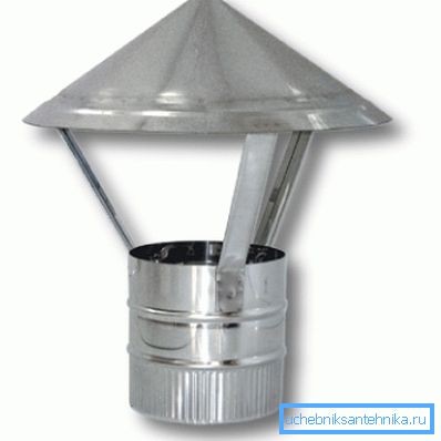 Konischer Abweiser für Schornstein Konischer Abweiser für Schornstein