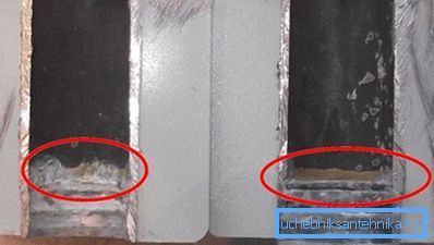 Korrosion von Aluminiumheizkörpern unter dem Einfluss von Alkali Korrosion von Aluminiumheizkörpern unter dem Einfluss von Alkali
